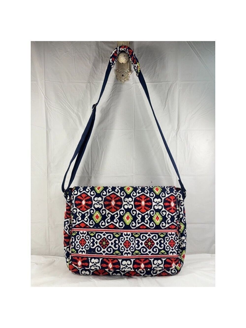 Vera Bradley Quilted Cotton Sun Valley Messenger